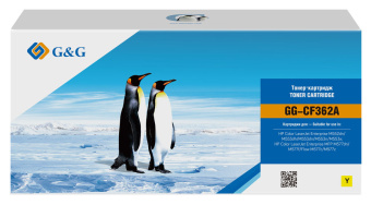 Картридж лазерный G&G GG-CF362A желтый (5000стр.) для HP CLJ M552dn/M553dn/M553N/M553x - купить недорого с доставкой в интернет-магазине