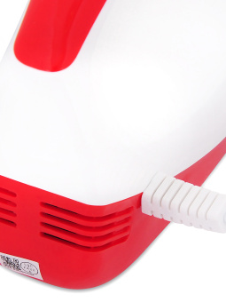 Миксер ручной Starwind SHM-251 250Вт белый/коралловый - купить недорого с доставкой в интернет-магазине