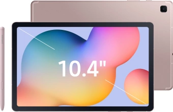 Планшет Samsung Galaxy Tab S6 Lite SM-P620 1280 (2.4) 8C RAM4Gb ROM64Gb 10.4" TFT 2000x1200 Android 14 розовый 8Mpix 5Mpix BT WiFi microSD 1Tb 7040mAh - купить недорого с доставкой в интернет-магазине