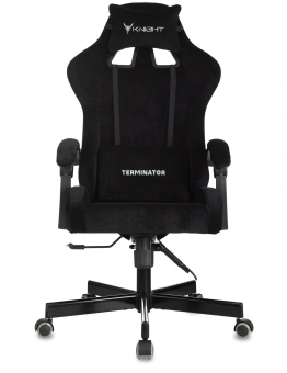 Кресло игровое Knight Terminator черный Light-20 крестов. металл - купить недорого с доставкой в интернет-магазине