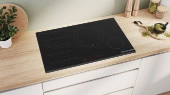 Индукционная варочная поверхность Bosch PXE831HC1E черный - купить недорого с доставкой в интернет-магазине