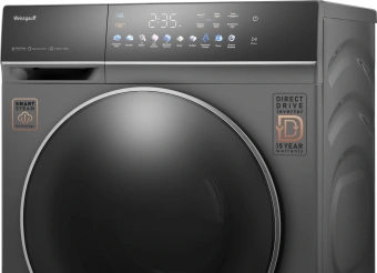 Стиральная машина Weissgauff WMD 62210 Direct Drive Touch Inverter Steam класс: B загр.фронтальная макс.:10.5кг (с сушкой) серый инвертор - купить недорого с доставкой в интернет-магазине