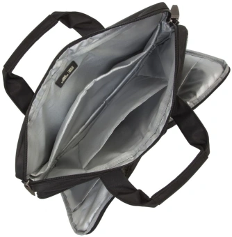 Сумка для ноутбука 16" Riva 8530 черный полиэстер (8530 BLACK) - купить недорого с доставкой в интернет-магазине
