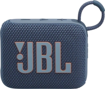 Колонка порт. JBL GO 4 синий 4.2W 1.0 BT 850mAh (JBLGO4BLU) - купить недорого с доставкой в интернет-магазине