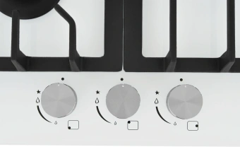 Газовая варочная поверхность Zugel ZGH451W белый - купить недорого с доставкой в интернет-магазине