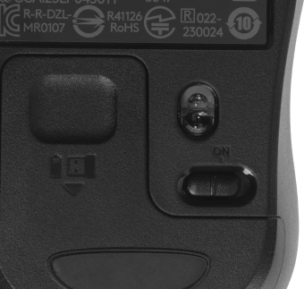 Мышь Logitech M186 черный/серый оптическая 1000dpi беспров. USB для ноутбука 2but (910-004131) - купить недорого с доставкой в интернет-магазине