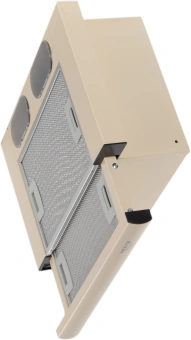 Вытяжка встраиваемая Elikor Интегра 45П-400-В2Л кремовый управление: кнопочное (1 мотор) - купить недорого с доставкой в интернет-магазине