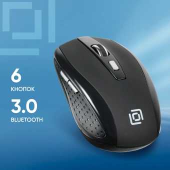 Мышь Оклик 635MB черный оптическая 1600dpi беспров. BT для ноутбука 6but (489349) - купить недорого с доставкой в интернет-магазине