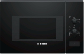 Микроволновая печь Bosch BFL520MB0 20л. 800Вт черный (встраиваемая) - цена, купить или заказать с доставкой в интернет-магазине Микроволновая печь Bosch BFL520MB0 20л. 800Вт черный (встраиваемая) - купить недорого с доставкой в интернет-магазине