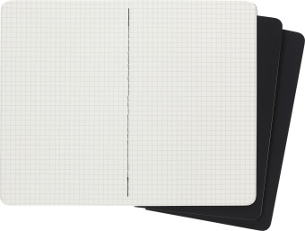 Блокнот Moleskine CAHIER JOURNAL QP317 Large 130х210мм обложка картон 80стр. клетка черный (3шт) - купить недорого с доставкой в интернет-магазине