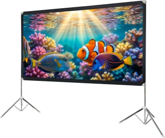 Экран Lumien 100" 124x221см Sky View LSV-100102 16:9 напольный натяжной белый - купить недорого с доставкой в интернет-магазине