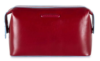 Косметичка Piquadro Blue Square BY3851B2/R красный натур.кожа - купить недорого с доставкой в интернет-магазине