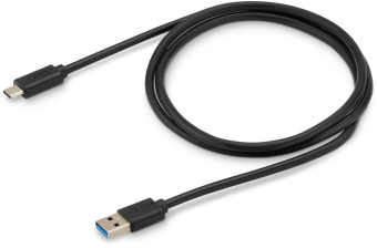 Кабель Buro BHP USB-TPC-1 USB (m)-USB Type-C (m) 1м черный - купить недорого с доставкой в интернет-магазине