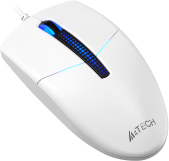 Мышь A4Tech N-530 белый оптическая (1200dpi) USB (2but) - купить недорого с доставкой в интернет-магазине