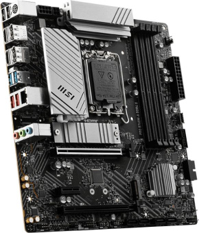 Материнская плата MSI PRO B760M-A DDR4 II Soc-1700 Intel B760 4xDDR4 mATX AC`97 8ch(7.1) 2.5Gg+HDMI+DP - купить недорого с доставкой в интернет-магазине