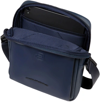 Сумка мужская Piquadro Ael CA6917S142/BLU синяя натур.кожа - купить недорого с доставкой в интернет-магазине