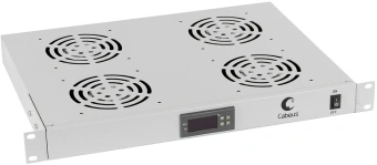 Модуль вентиляторный Cabeus (JG03T) 4 вент. серый - купить недорого с доставкой в интернет-магазине