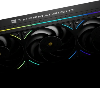 Система водяного охлаждения Thermalright Peerless Vision 360 UB Soc-AM5/AM4/1200/1700/1851 черный 4-pin 28.1dB Al Ret (P-VISION-UB-360-BL-ARGB) - купить недорого с доставкой в интернет-магазине