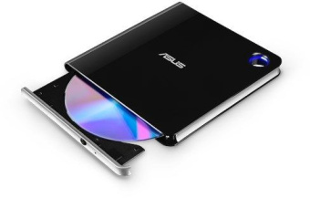 Привод Blu-Ray-RW Asus SBW-06D5H-U черный/серебристый USB3.0 slim ultra slim M-Disk Mac внешний RTL - купить недорого с доставкой в интернет-магазине