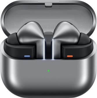 Гарнитура внутриканальные Samsung Galaxy Buds 3 Pro серебристый беспроводные bluetooth в ушной раковине (SM-R630NZAACIS) - купить недорого с доставкой в интернет-магазине