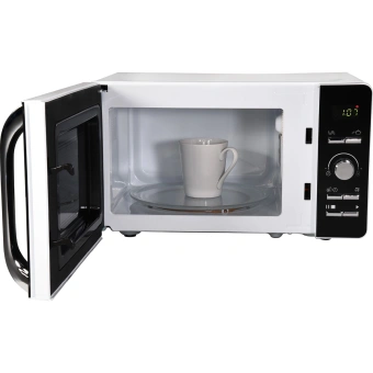 Микроволновая Печь Oursson MD2033/WH 20л. 700Вт белый/черный - купить недорого с доставкой в интернет-магазине