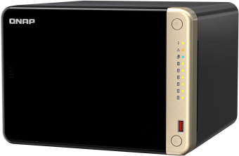 Сетевое хранилище NAS Qnap Original TS-664-8G 6-bay настольный Celeron N5095 - купить недорого с доставкой в интернет-магазине