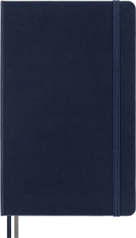Блокнот Moleskine CLASSIC EXPENDED QP062EXPB20 Large 130х210мм 400стр. нелинованный твердая обложка синий сапфир - купить недорого с доставкой в интернет-магазине