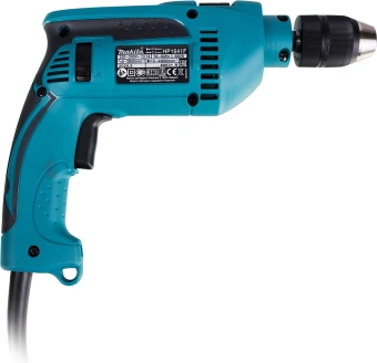Дрель ударная Makita HP1641K 680Вт патрон:быстрозажимной реверс (кейс в комплекте) - купить недорого с доставкой в интернет-магазине