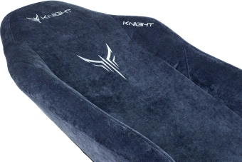Кресло игровое Knight N1 Fabric синий Light-27 с подголов. крестов. металл - купить недорого с доставкой в интернет-магазине