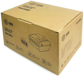 Термопринтер Cactus CS-TP-D440UB 203dpi 160мм/с/USB/BT для печ.этик. черный - купить недорого с доставкой в интернет-магазине