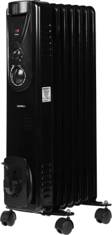 Радиатор масляный Centek CT-6200 1500Вт черный - купить недорого с доставкой в интернет-магазине