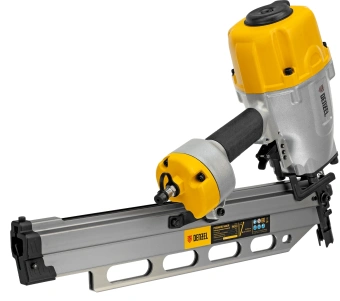 Пистолет гвоздезабивной Denzel PN2190 серый/желтый - купить недорого с доставкой в интернет-магазине