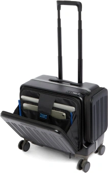 Чемодан Piquadro PQ LIGHT BV7295PQL/NO 46x43x26см 42л. 3.67кг. поликарбонат черный матов. - купить недорого с доставкой в интернет-магазине