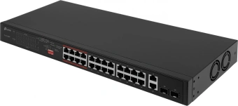 Коммутатор TP-Link TL-SL1226P (L2) 24x100Мбит/с 2x1Гбит/с 2xКомбо(1000BASE-T/SFP) 24PoE+ 250W неуправляемый - купить недорого с доставкой в интернет-магазине