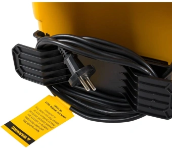 Строительный пылесос DeWalt DXV23G 1100Вт (уборка: сухая/влажная/выдув/сбор воды) желтый - купить недорого с доставкой в интернет-магазине