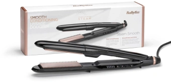Выпрямитель Babyliss ST493E черный макс.темп.:230С - купить недорого с доставкой в интернет-магазине
