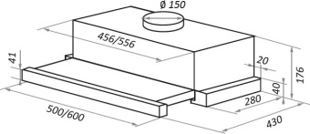 Вытяжка встраиваемая Maunfeld VS FAST Glass 60 черный управление: кулисные переключатели (1 мотор) - цена, купить или заказать с доставкой в интернет-магазине Вытяжка встраиваемая Maunfeld VS FAST Glass 60 черный управление: кулисные переключатели (1 мотор) - купить недорого с доставкой в интернет-магазине