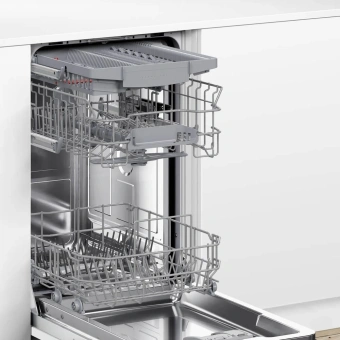 Посудомоечная машина встраив. Bosch Serie 4 SPV4EMX10E узкая серебристый - купить недорого с доставкой в интернет-магазине