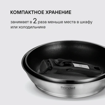 Набор посуды Rondell Stark RDS-2010 3 предмета - купить недорого с доставкой в интернет-магазине