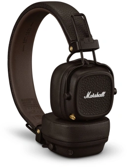 Гарнитура накладные Marshall Major V коричневый беспроводные bluetooth оголовье (MAJOR V BROWN) - купить недорого с доставкой в интернет-магазине