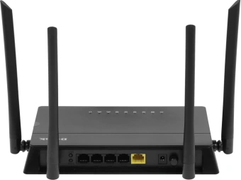 Роутер беспроводной D-Link DIR-822/RU/R4A AC1200 10/100BASE-TX черный - купить недорого с доставкой в интернет-магазине