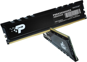 Память DDR5 2x32GB 4800MHz Patriot PSP564G4800KH1 Signature Premium RTL PC5-38400 CL40 DIMM 288-pin 1.1В kit single rank с радиатором Ret - купить недорого с доставкой в интернет-магазине