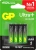 Батарея GP Ultra Plus Alkaline 24AUPA21-2CRSBNN4 AAA (4шт) блистер - цена, купить или заказать с доставкой в интернет-магазине Батарея GP Ultra Plus Alkaline 24AUPA21-2CRSBNN4 AAA (4шт) блистер - купить недорого с доставкой в интернет-магазине