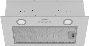 Вытяжка встраиваемая Weissgauff Box 600 PB IX нержавеющая сталь управление: кнопочное (1 мотор) - цена, купить или заказать с доставкой в интернет-магазине Вытяжка встраиваемая Weissgauff Box 600 PB IX нержавеющая сталь управление: кнопочное (1 мотор) - купить недорого с доставкой в интернет-магазине