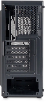Корпус Оклик OCC-MD301 черный без БП ATX 6x120mm 2xUSB2.0 1xUSB3.0 audio bott PSU - купить недорого с доставкой в интернет-магазине