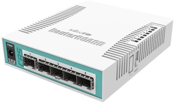 Коммутатор MikroTik CRS106-1C-5S (L2) 1xКомбо(1000BASE-T/SFP) 5SFP управляемый - купить недорого с доставкой в интернет-магазине
