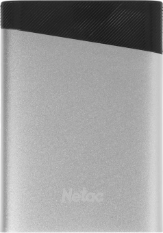 Накопитель SSD Netac USB-C 120GB NT01Z6S-120G-32SL Z6S 2.5" серебристый - купить недорого с доставкой в интернет-магазине