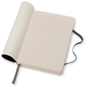 Блокнот Moleskine CLASSIC SOFT QP614 Pocket 90x140мм 192стр. пунктир мягкая обложка черный - купить недорого с доставкой в интернет-магазине