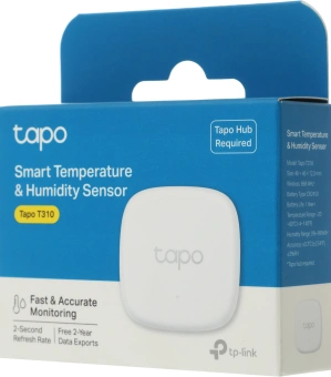 Датчик темпер./влажн. TP-Link Tapo T310 белый - купить недорого с доставкой в интернет-магазине