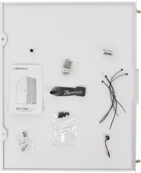 Корпус Montech Sky One Lite белый без БП ATX 5x120mm 5x140mm 2xUSB3.0 audio bott PSU - купить недорого с доставкой в интернет-магазине